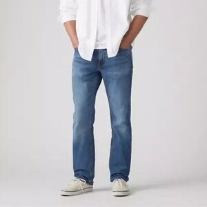 Levi's | Signature Men's 94551 Athletic Fit Cotton Jeans in Summit Blue‎ 31/30